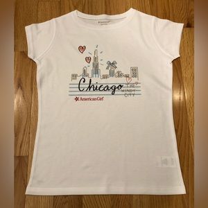 NWOT American Girl Chicago tee, Size XL